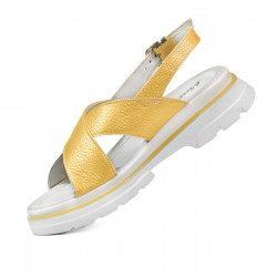 Sandales femme 5085 jaune