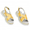 Sandales femme 5085 jaune