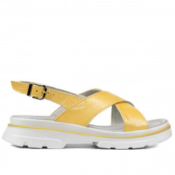 Sandales femme 5085 jaune