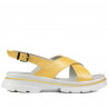 Sandales femme 5085 jaune