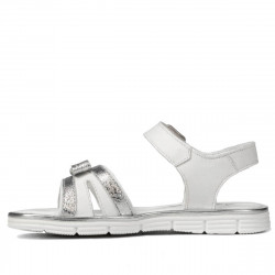 Sandales enfants 539 blanc combiné