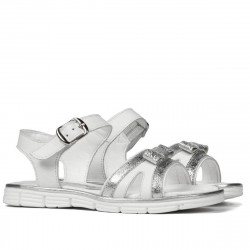 Sandales enfants 539 blanc combiné