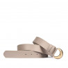 Ceinture femme 32m beige