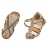 Sandales enfants petits 75c cappuccino combiné
