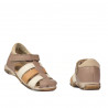 Sandales enfants petits 75c cappuccino combiné