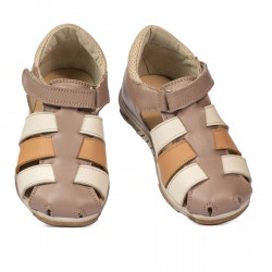 Sandales enfants petits 75c cappuccino combiné