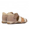Sandales enfants petits 75c cappuccino combiné