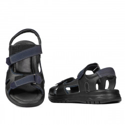 Sandales hommes 319 noir combiné