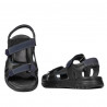 Sandales hommes 319 noir combiné