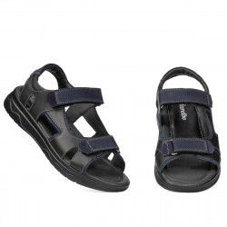 Sandales hommes 319 noir combiné