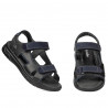 Sandales hommes 319 noir combiné