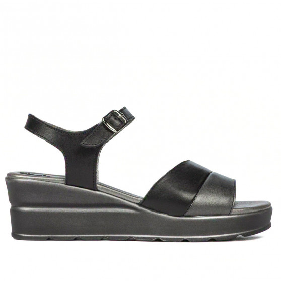 Sandales femme 5087 noir combiné