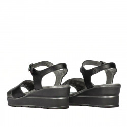 Sandales femme 5087 noir combiné
