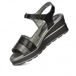 Sandales femme 5087 noir combiné