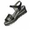 Sandales femme 5087 noir combiné