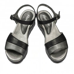 Sandales femme 5087 noir combiné
