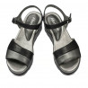 Sandales femme 5087 noir combiné