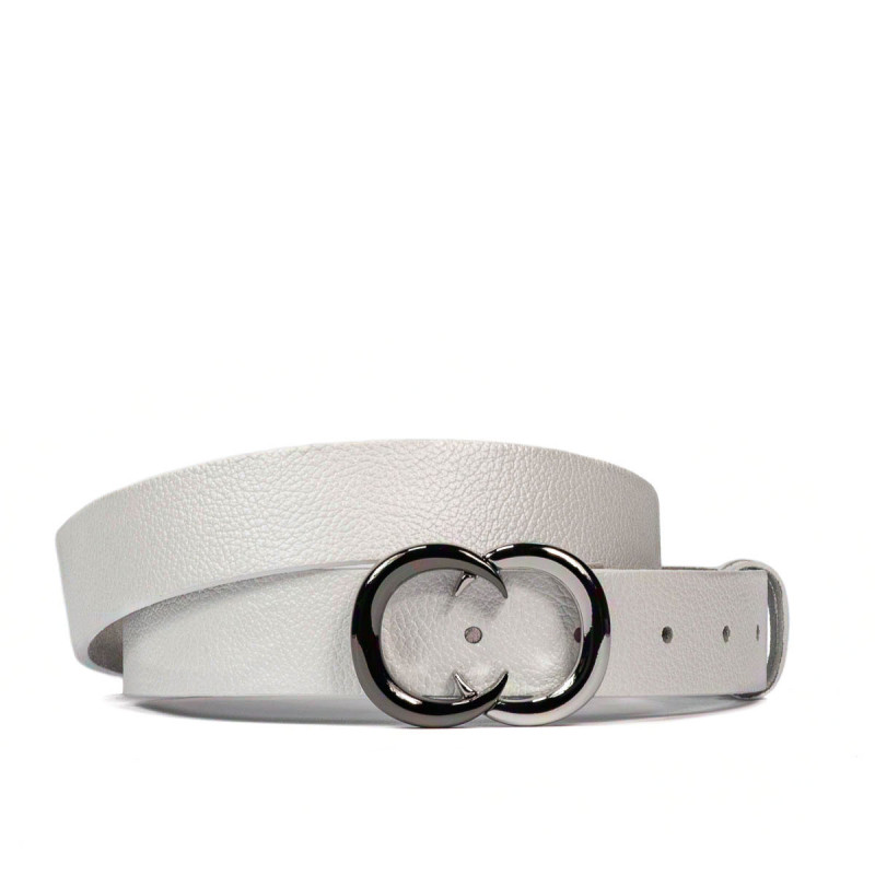 Ceinture femme 30m biz blanc