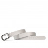 Ceinture femme 30m biz blanc