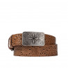 Ceinture unisexe 08ld marron foncé