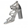Sandales femme 1287 argenté