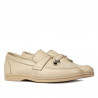Mocassins femme 6054 crème