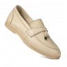 Mocassins femme 6054 crème
