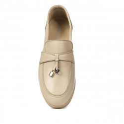 Mocassins femme 6054 crème