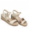 Sandales femme 5087 beige combiné