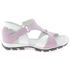 Sandales enfants petits 09c violet+blanc 1