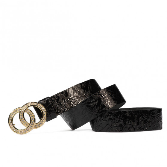 Ceinture femme 09ld laqué noir Ceinture femme 09ld laqué noir