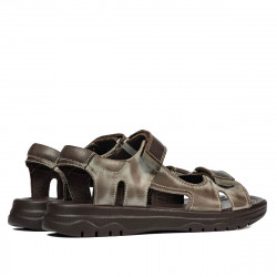 Sandales homme 319 a café combiné