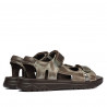 Sandales homme 319 a café combiné