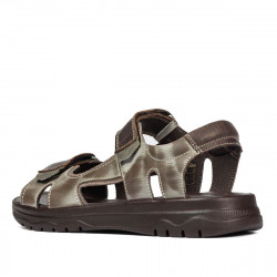 Sandales homme 319 a café combiné