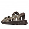 Sandales homme 319 a café combiné