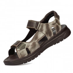 Sandales homme 319 a café combiné