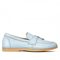 Mocassins femme 6054 bleu