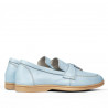 Mocassins femme 6054 bleu