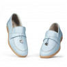 Mocassins femme 6054 bleu
