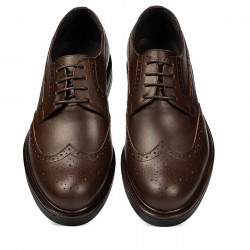 Chaussures élégantes hommes 939 marron 01