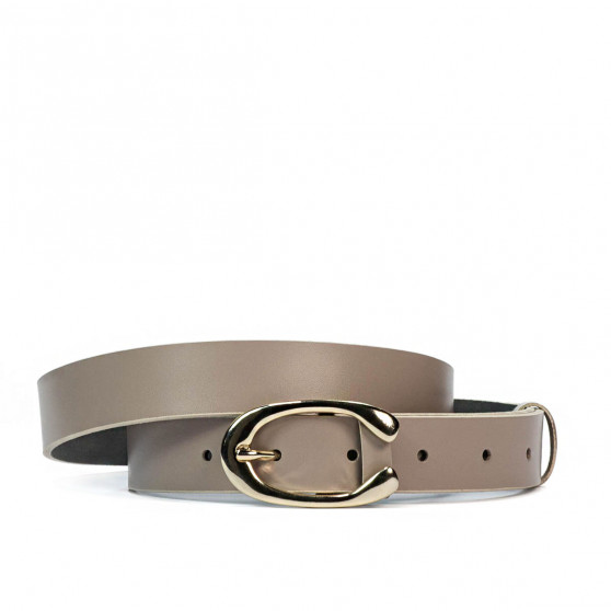 Ceinture femme 35m beige