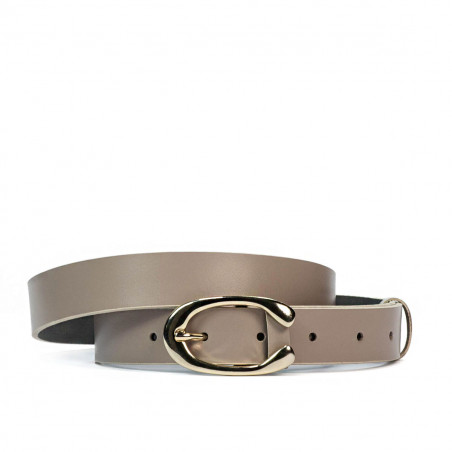 Ceinture femme 35m beige