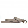 Ceinture femme 35m beige