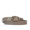 Ceinture femme 35m beige