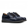 Chaussures enfants 154 laque indigo combiné