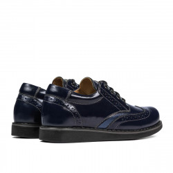 Chaussures enfants 154 laque indigo combiné