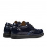Chaussures enfants 154 laque indigo combiné