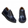 Chaussures enfants 154 laque indigo combiné