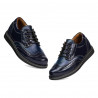 Chaussures enfants 154 laque indigo combiné