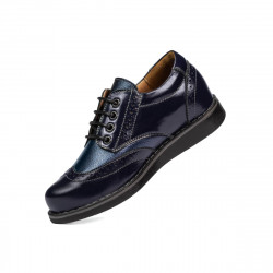 Chaussures enfants 154 laque indigo combiné